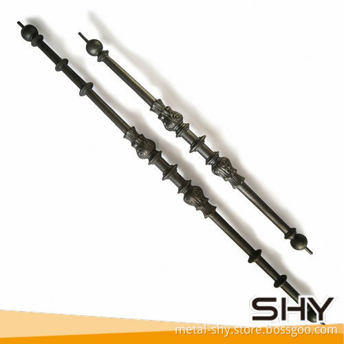 wrought iron balusters for stair railings